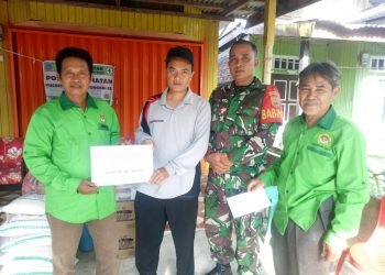 PAC LDII Bantu Warga Musibah kebakaran