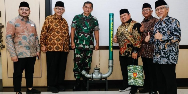 Kolaborasi Pangkostrad-LDII Mengenai Penanganan Air Bersih