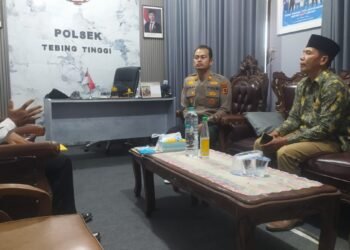 Pengurus PC LDII Tebing Tinggi Silaturahmi ke Polsek, Bahas Kerja Sama dan Sosialisasi Narkoba