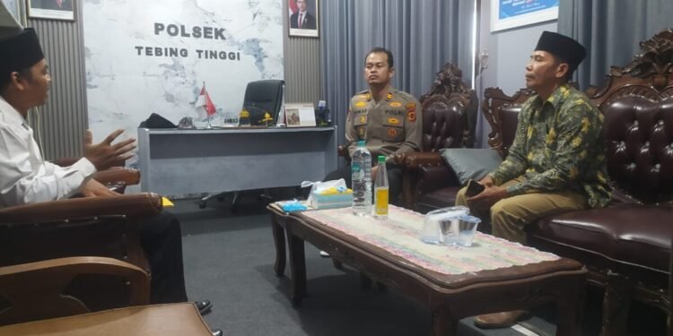 Pengurus PC LDII Tebing Tinggi Silaturahmi ke Polsek, Bahas Kerja Sama dan Sosialisasi Narkoba